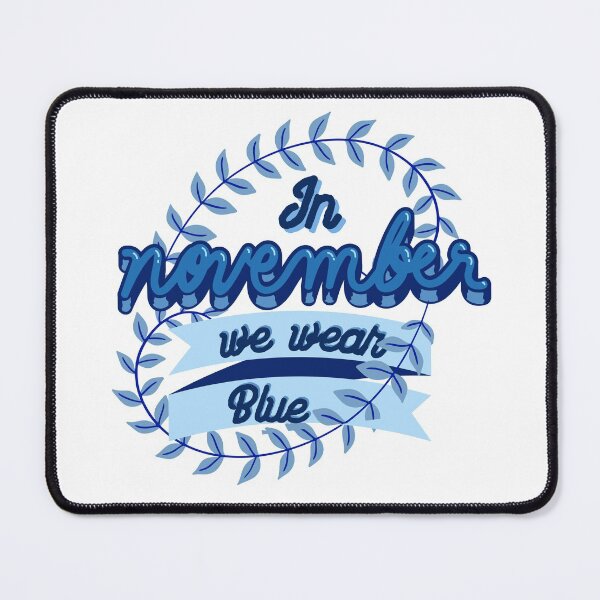 Item preview, In November we wear blue- World diabetes day designed and sold by SalxSal.