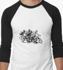 Cyclists Men's Baseball ¾ T-Shirt