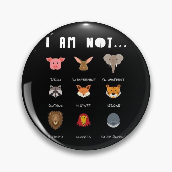 Item preview, I Am Not... Animal Welfare Animal Rights designed and sold by MooonTees.