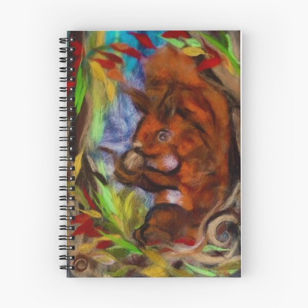 Item preview, squirrel in the hollow of a tree designed and sold by FLEURDELAINE04.