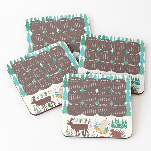 Item preview, 2022 Wildlife Calendar designed and sold by famenxt.