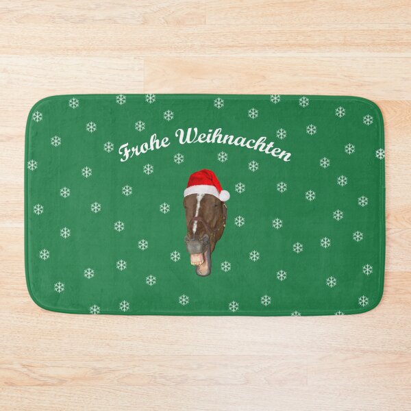 Item preview, Frohe Weihnachten lachendes pferd designed and sold by quentinjlang.