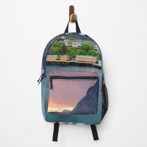 Item preview, Sakrisøy_Rorbuer_Lofoten_Norway_Midnight_Sun designed and sold by KeiserOne.