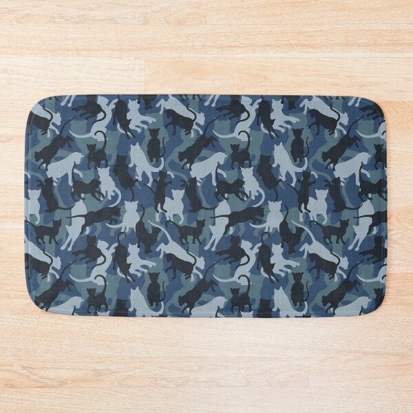 Item preview, Cats Navy Camouflage designed and sold by sifis.