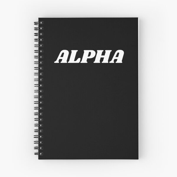 Item preview, ALPHA written in Shrikhand font designed and sold by primetee.
