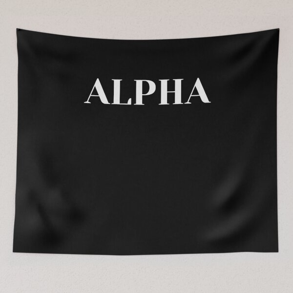 Item preview, ALPHA written in Yeseva One font designed and sold by primetee.