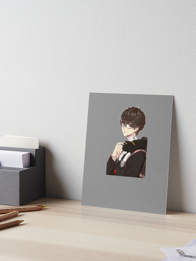 Anime Boy OC Art Art Board Print for Sale by Alex-bubble