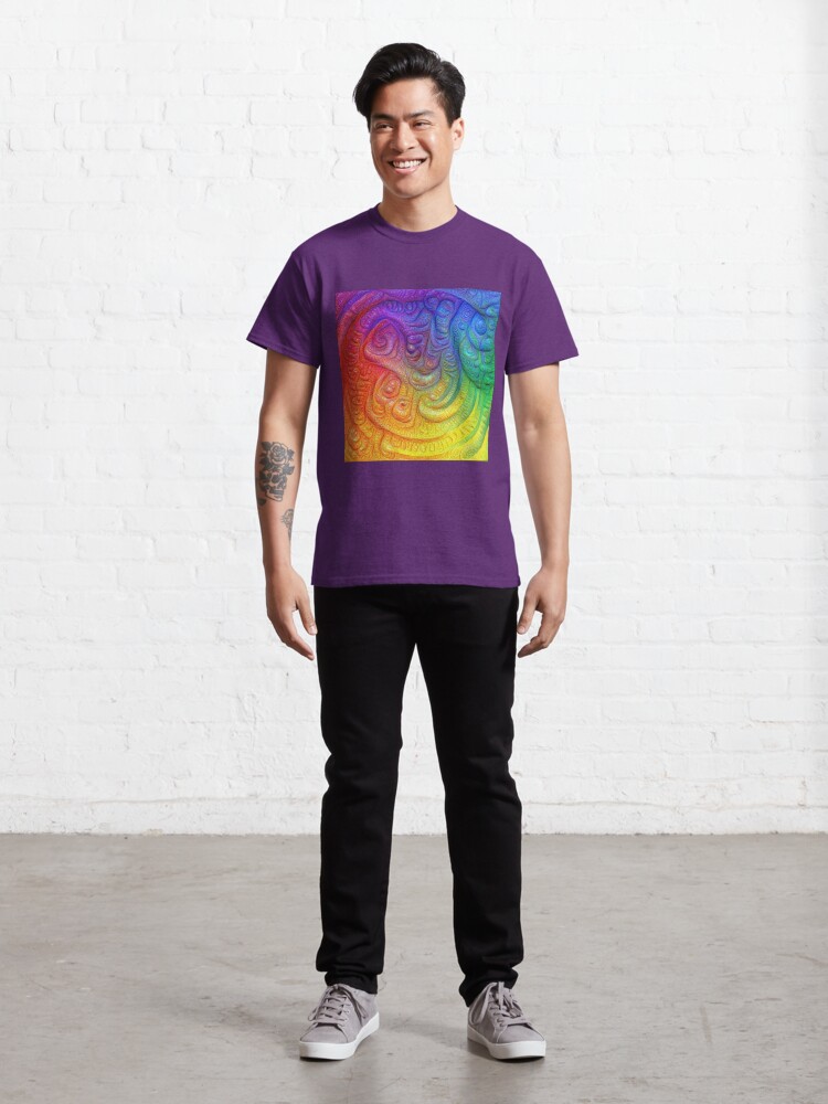 Alternate view of Color Foam #DeepDream Classic T-Shirt