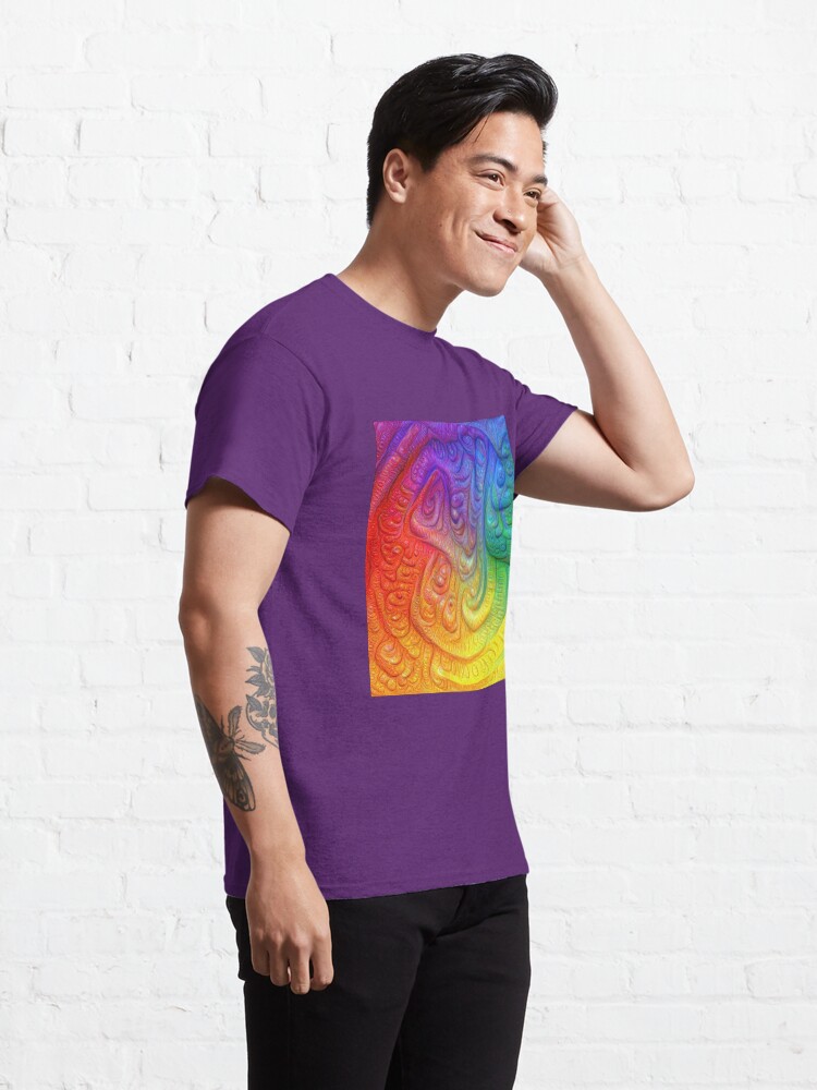 Alternate view of Color Foam #DeepDream Classic T-Shirt