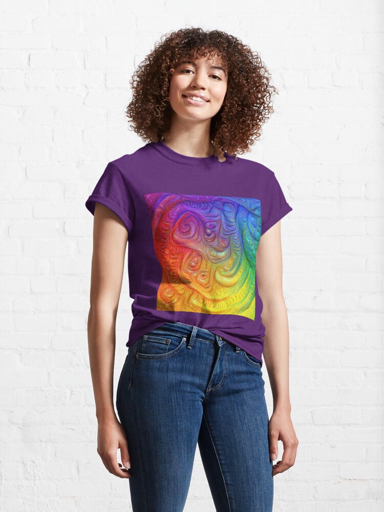 Alternate view of Color Foam #DeepDream Classic T-Shirt