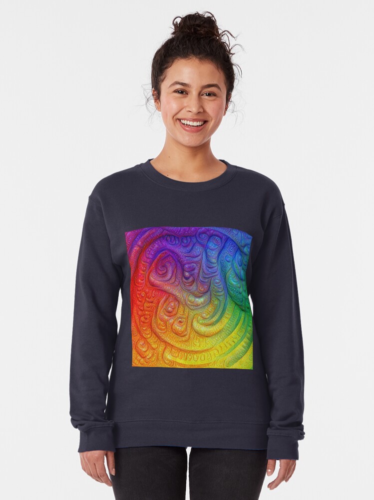 Alternate view of Color Foam #DeepDream Pullover Sweatshirt