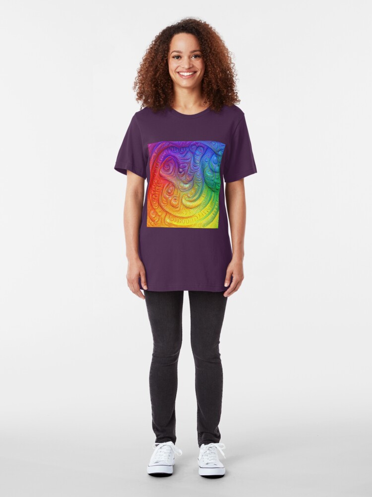 Alternate view of Color Foam #DeepDream Slim Fit T-Shirt