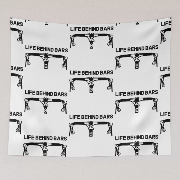 Item preview, Life behind Bars love cycling mountain bike mtb funny mtb I love Riding Art Design Happy Apparel Essential Inspiration Joy Mood Funny designed and sold by DesignByHeartUK.