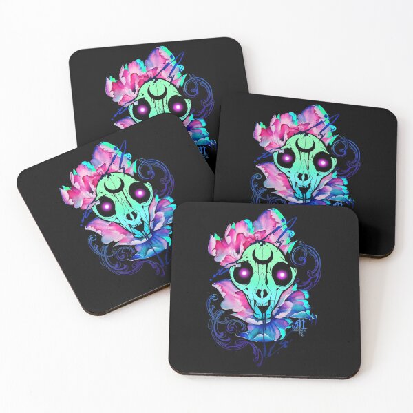 Item preview, Neon pastel goth skull designed and sold by margoatir.