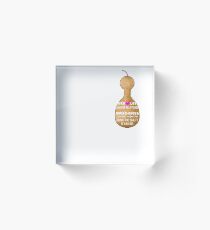Gourd-pedia What's a Gourd Totes and Pillows Color 3 Acrylic Block