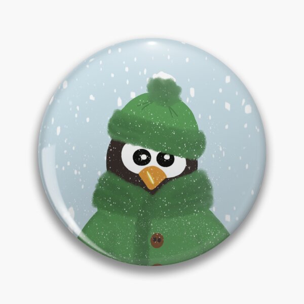 Item preview, Percy penguin winter coat  designed and sold by SB  Illustrations1.
