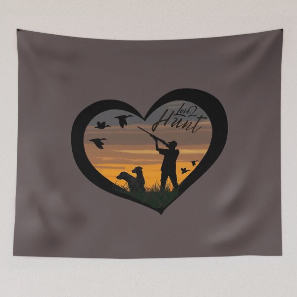 Item preview, Love 2 Hunt Duck Hunting Design for Duck Hunters designed and sold by LifeCrush.