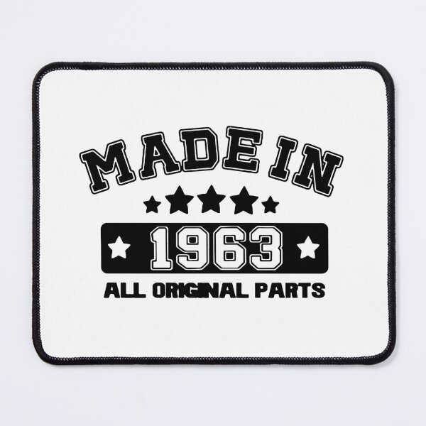 Item preview, Made in 1963 All Original born in 1963 Gift Premium Apparel Funny Holiday Xmas designed and sold by DesignByHeartUK.