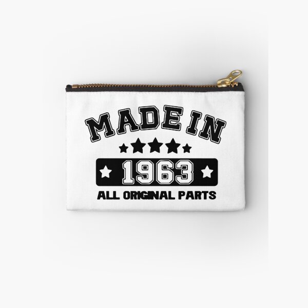 Item preview, Made in 1963 All Original born in 1963 Gift Premium Apparel Funny Holiday Xmas designed and sold by DesignByHeartUK.