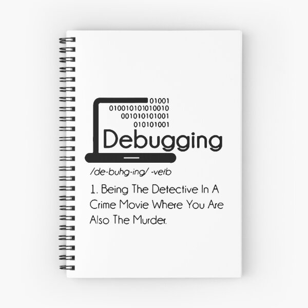 Item preview, Funny Debugging Defination Programmer Java C++ Choose Your option Python Love Art Design Happy Apparel Essential Inspiration Joy Mood Funny Cat designed and sold by DesignByHeartUK.