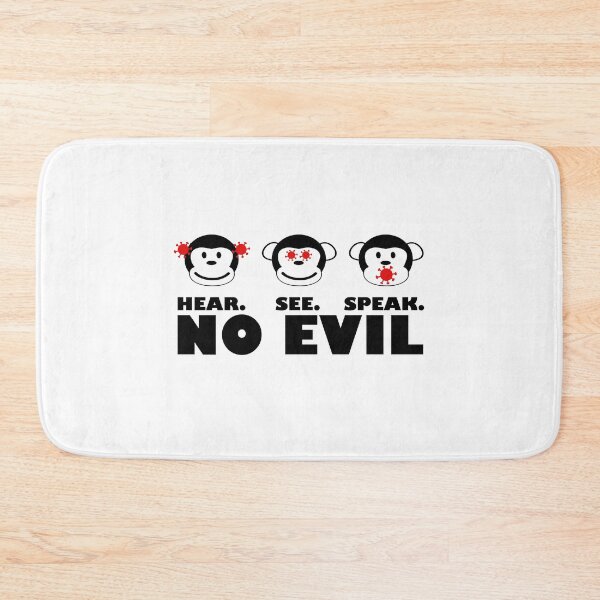 Item preview, 3 Monkeys - Hear No Evil See No Evil Speak No Evil designed and sold by NGAGE "LIVE LIFE".