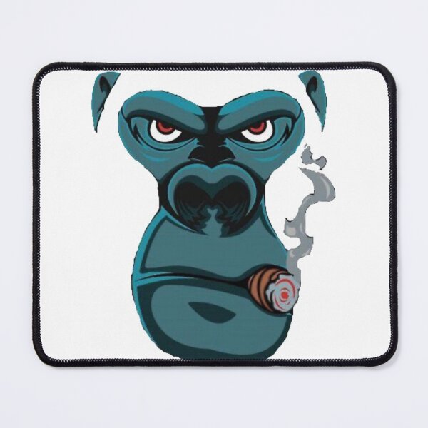 Item preview, smoking gorilla 2.0 designed and sold by LifelineStore.