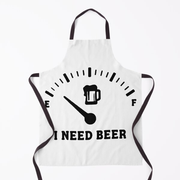 Item preview, I need Beer Fuel Gauge Weekend Beer Party Fitted Art Design Happy Apparel Essential Inspiration Joy Mood Funny designed and sold by DesignByHeartUK.