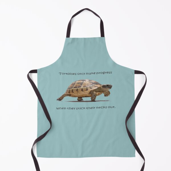 Item preview, Tortoises Only Make Progress When They Stick Their Necks Out designed and sold by taiche.
