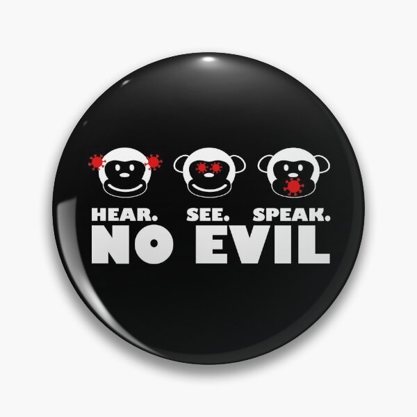Item preview, 3 Monkeys - Hear No Evil See No Evil Speak No Evil designed and sold by NGAGE "LIVE LIFE".