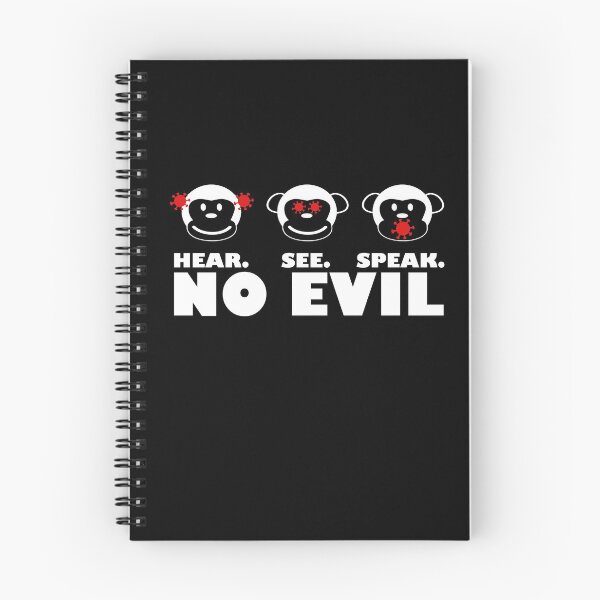 Item preview, 3 Monkeys - Hear No Evil See No Evil Speak No Evil designed and sold by NGAGE "LIVE LIFE".