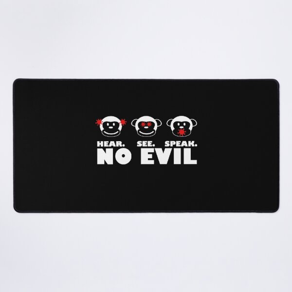 Item preview, 3 Monkeys - Hear No Evil See No Evil Speak No Evil designed and sold by NGAGE "LIVE LIFE".