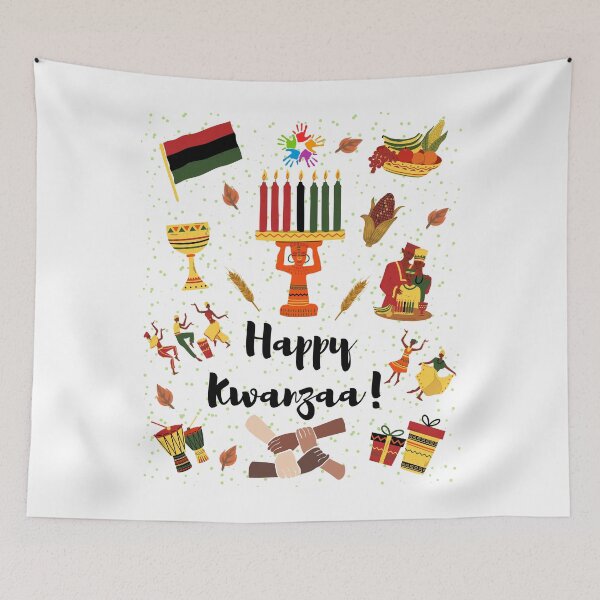 Item preview, Happy Kwanzaa African American cultural holiday celebrations design designed and sold by mark-taylor.