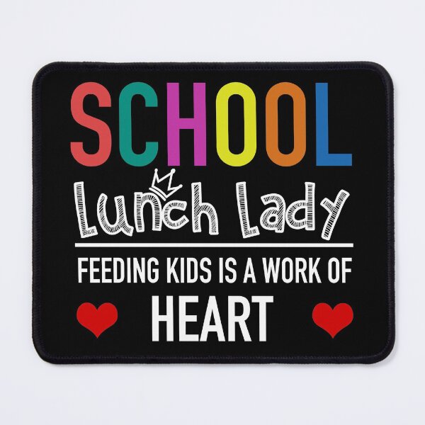 Item preview, School Lunch Lady Dinner Lady Cute Heart Appreciation designed and sold by JukeLox.
