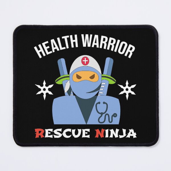 Item preview, Rescue Ninja Health Warrior For Registered Nurses - RN ER Nurse designed and sold by Preents.