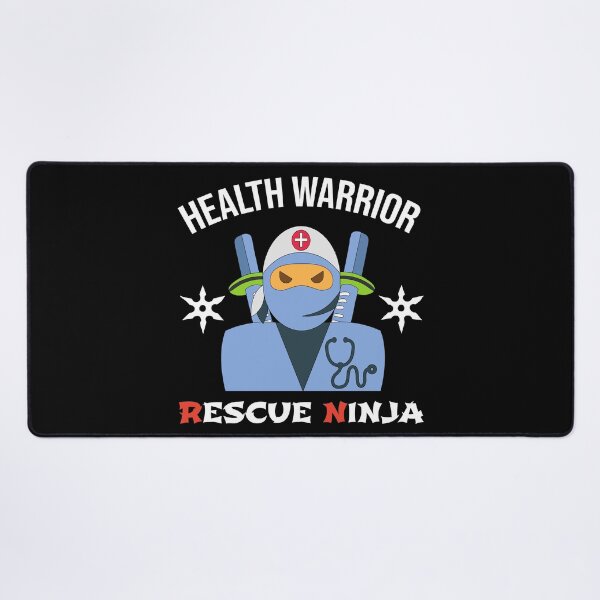 Item preview, Rescue Ninja Health Warrior For Registered Nurses - RN ER Nurse designed and sold by Preents.