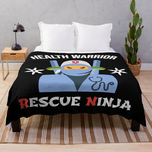 Item preview, Rescue Ninja Health Warrior For Registered Nurses - RN ER Nurse designed and sold by Preents.