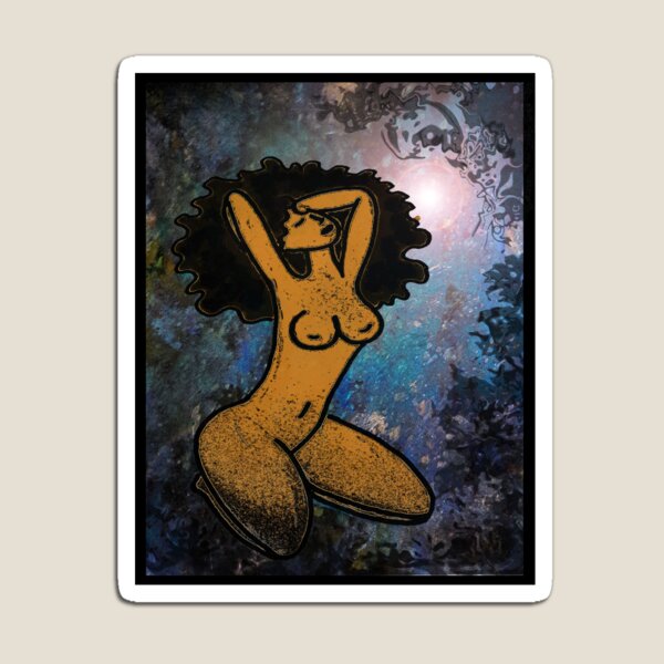 Moonlight Goddess Magic Magnet