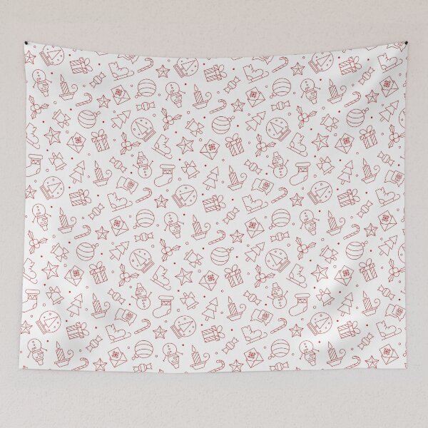 Item preview, Pattern Simple Linear Christmas  designed and sold by OutcastBrain.
