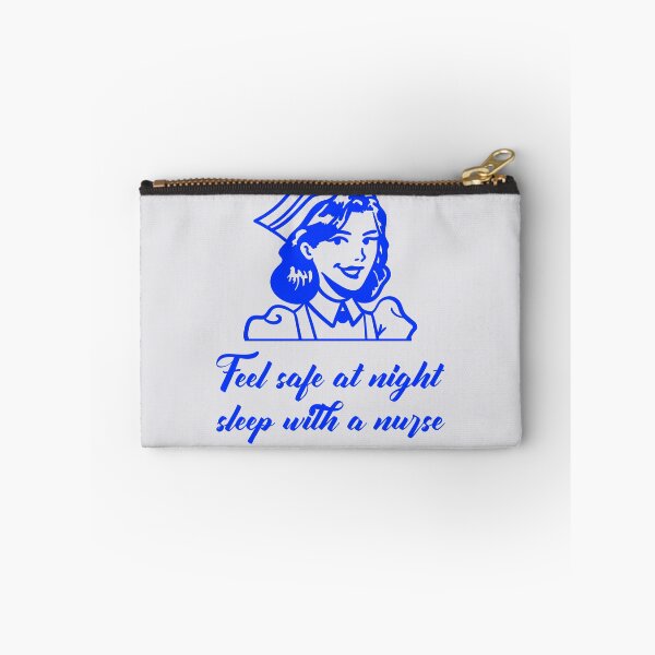 Item preview, Feel Safe At Night Sleep With A Nurse. Funny Medical Advice designed and sold by Rebel-Design.