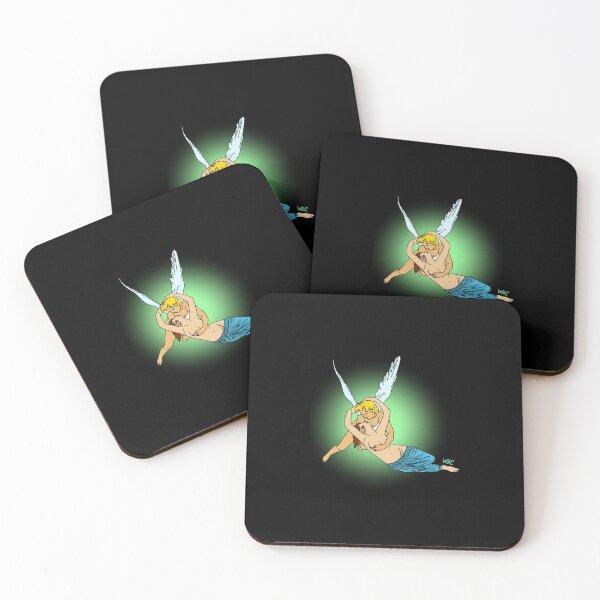 Item preview, Amore e Psiche by Canova- Graphic design black&turquoise designed and sold by WSCollection.