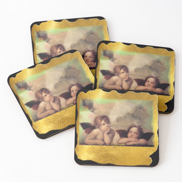 Item preview, Angels, Painting by Raphael Sanzio, with his Signature (ACCI)  designed and sold by VanyssaGraphics.