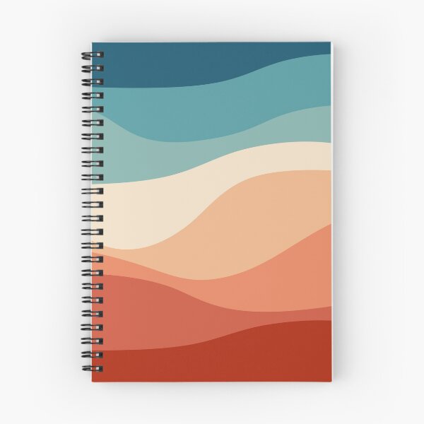 Item preview, Colorful retro style waves decoration designed and sold by BattaAnastasia.