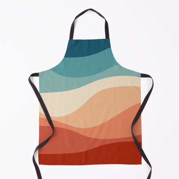 Item preview, Colorful retro style waves decoration designed and sold by BattaAnastasia.