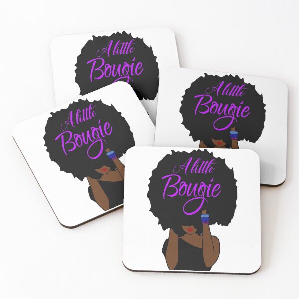 Item preview, Una pequeña mujer afro de Bougie designed and sold by BeautifullyChic.