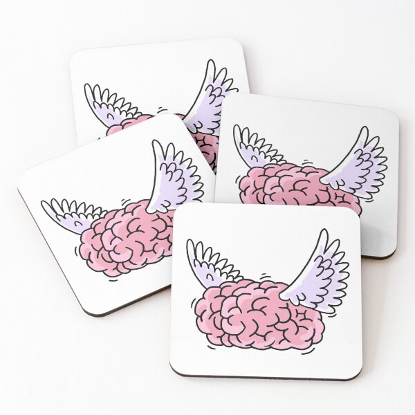 Item preview, brain with wings designed and sold by Niti-Niti.
