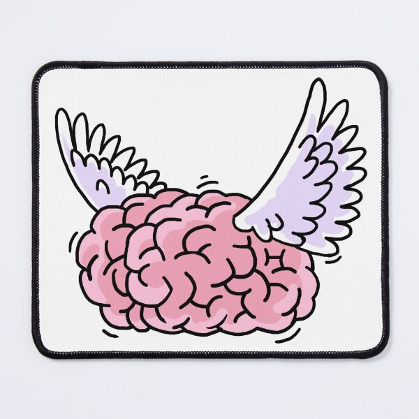 Item preview, brain with wings designed and sold by Niti-Niti.