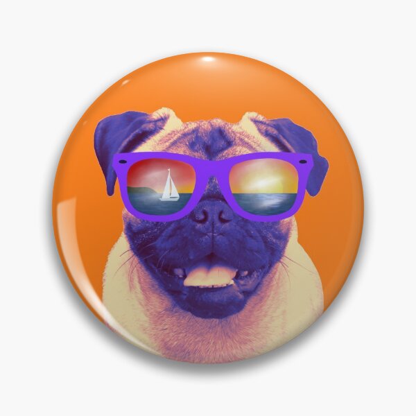 Item preview, Beach Bum Pug! designed and sold by FivePugs.