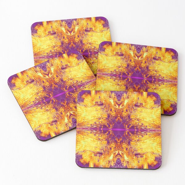 Item preview, Fractal flow yellow designed and sold by lumenartist.