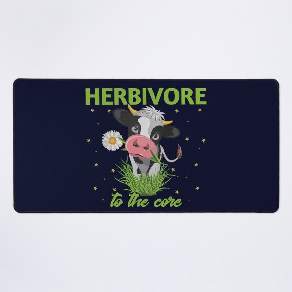 Item preview, Herbivore To The Core - Cow - Go Vegan designed and sold by GreenSlate.