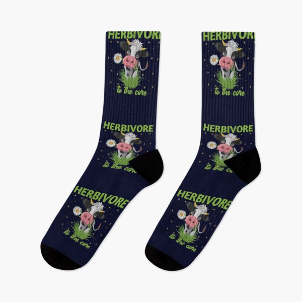 Item preview, Herbivore To The Core - Cow - Go Vegan designed and sold by GreenSlate.